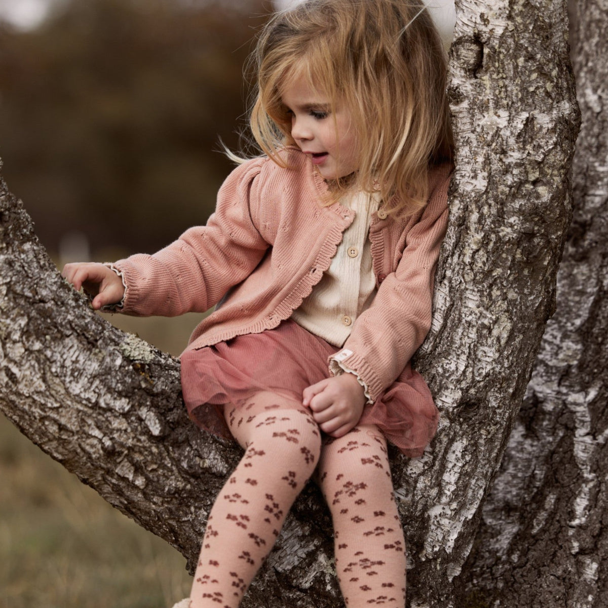LITTLE DUTCH. Ζακέτα πλεκτή Deep Pink