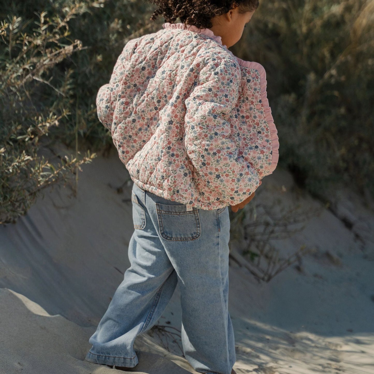 LITTLE DUTCH. Παντελόνι με ζωνάκι Denim