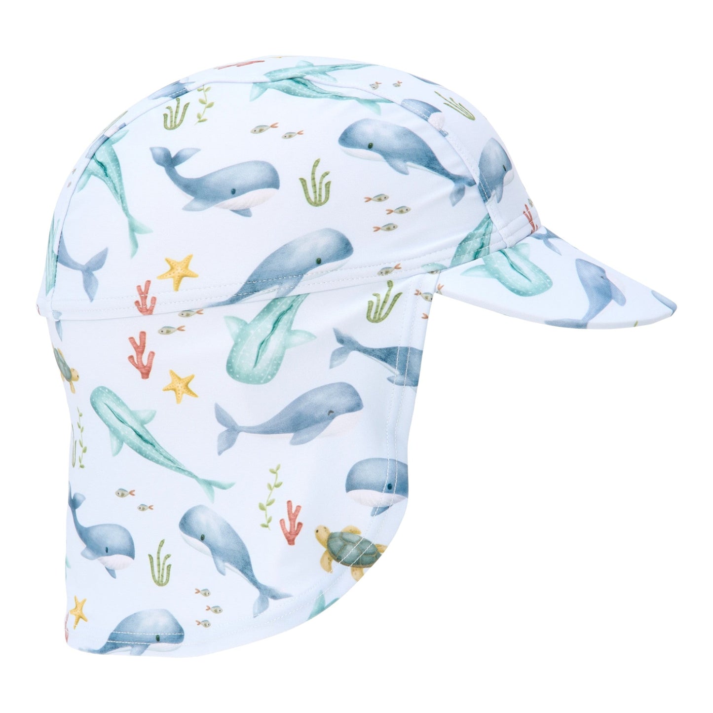 LITTLE DUTCH. Παιδικό καπέλο ήλιου Ocean Multi-colour
