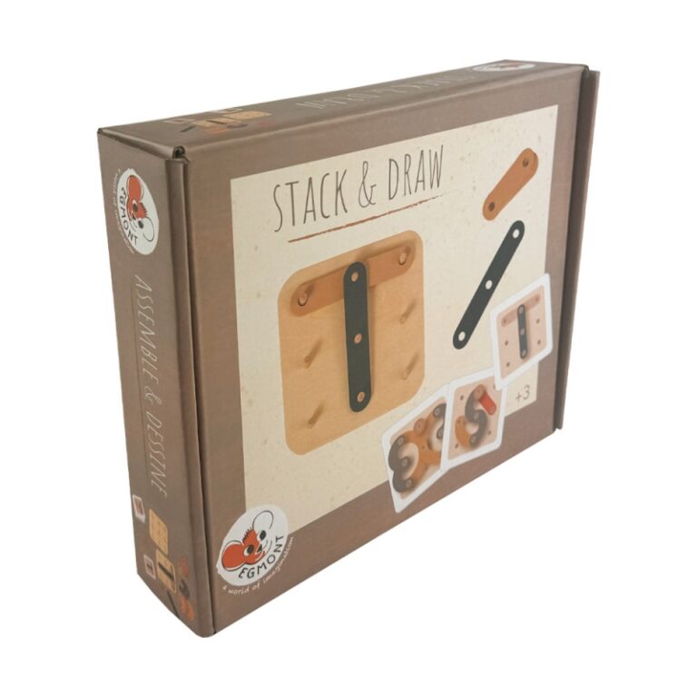 Egmont Toys.Παιχνίδι με ξύλο και σχέδια