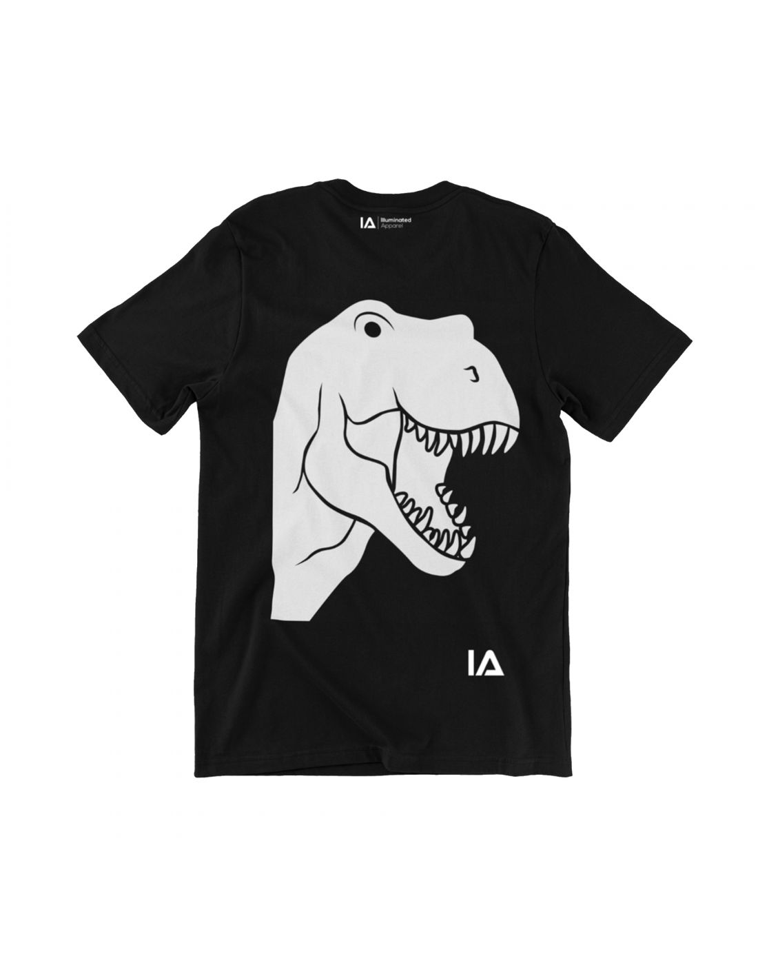 Illuminated Apparel.Παιδική Μπλούζα Interactive Glow Dinosaur