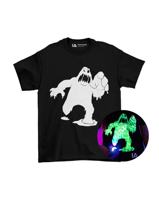 Illuminated Apparel.Παιδική Μπλούζα Interactive Glow Love Heart Monster