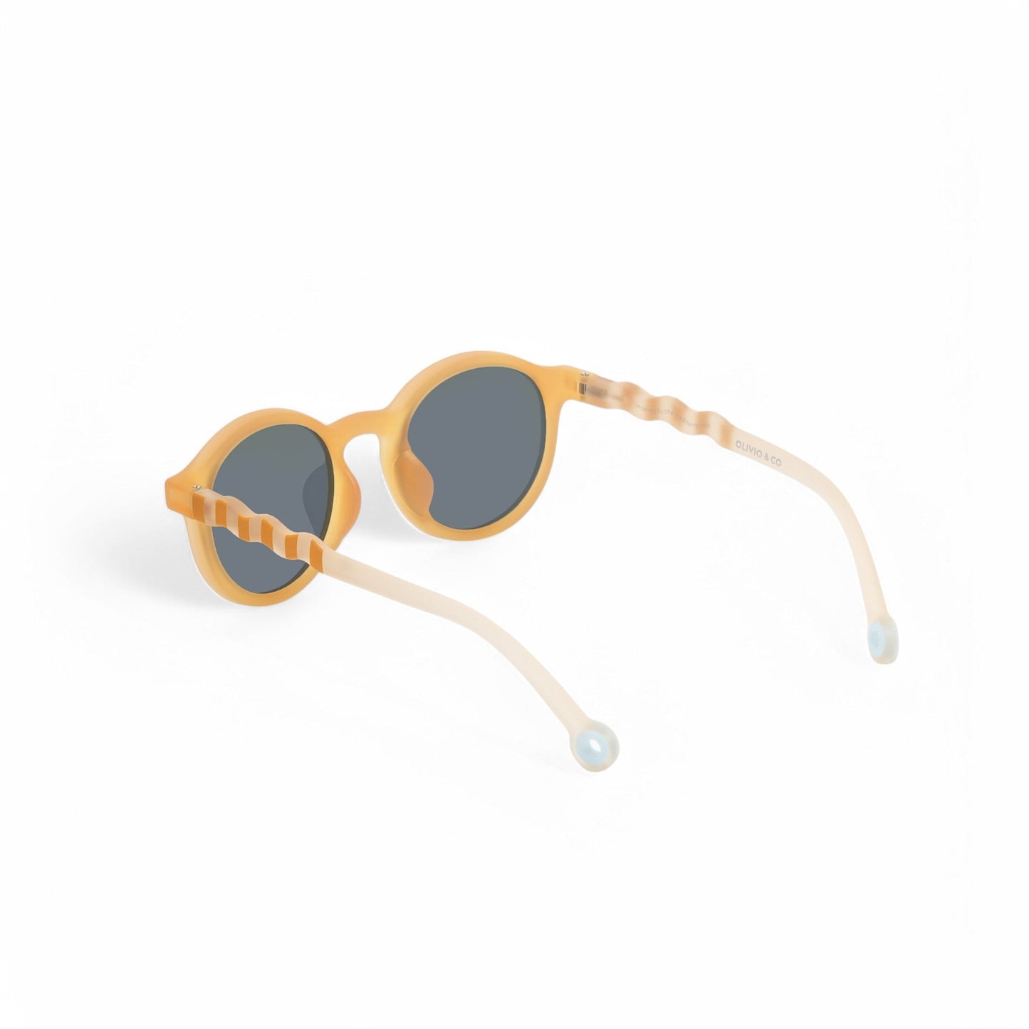 OLIVIO & CO. Παιδικά γυαλιά ηλίου οβάλ Seaside Stripes - Vacation Yellow 3-5 ετών