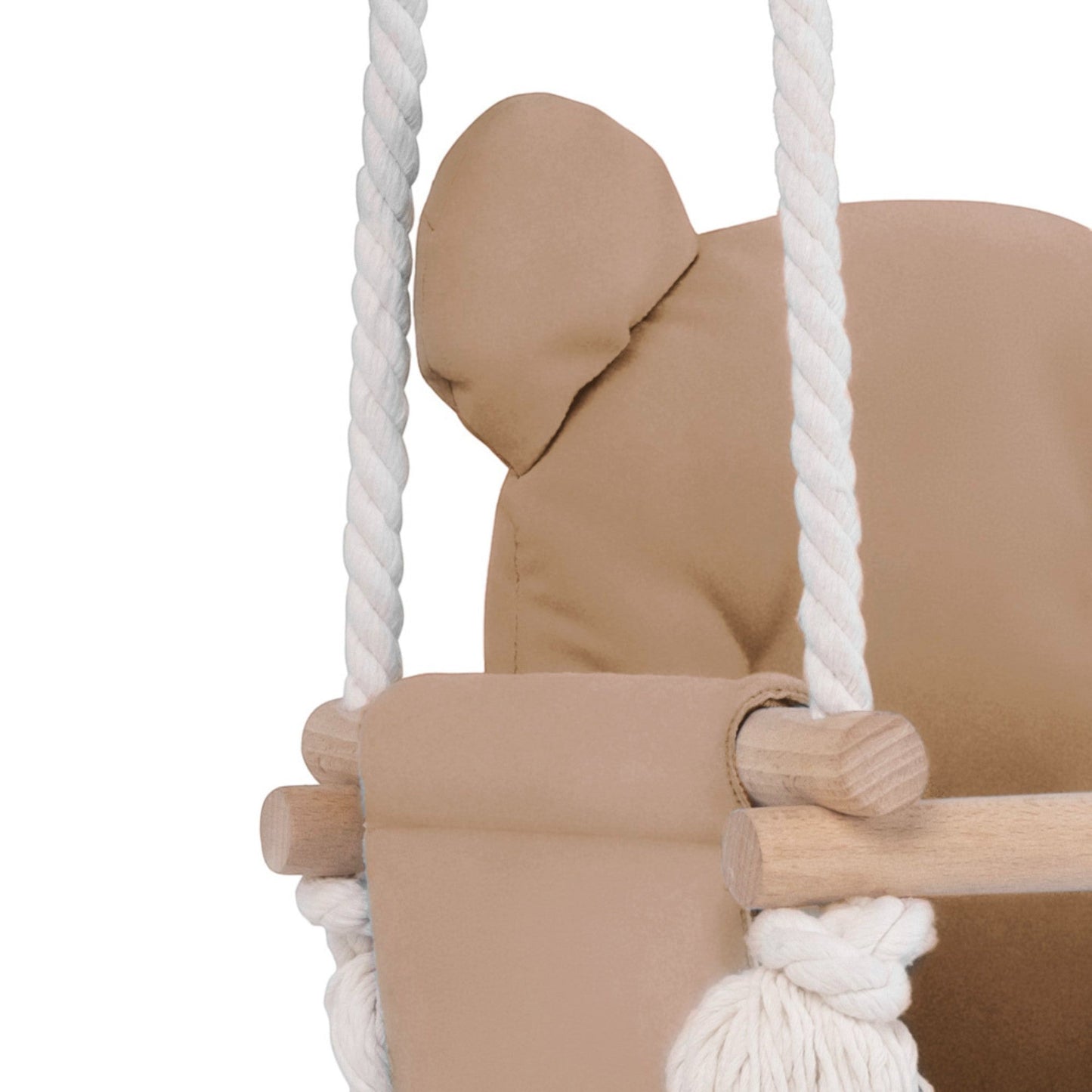 PLUSH NEST. Βρεφική κούνια Teddy Bear Velvet Beige