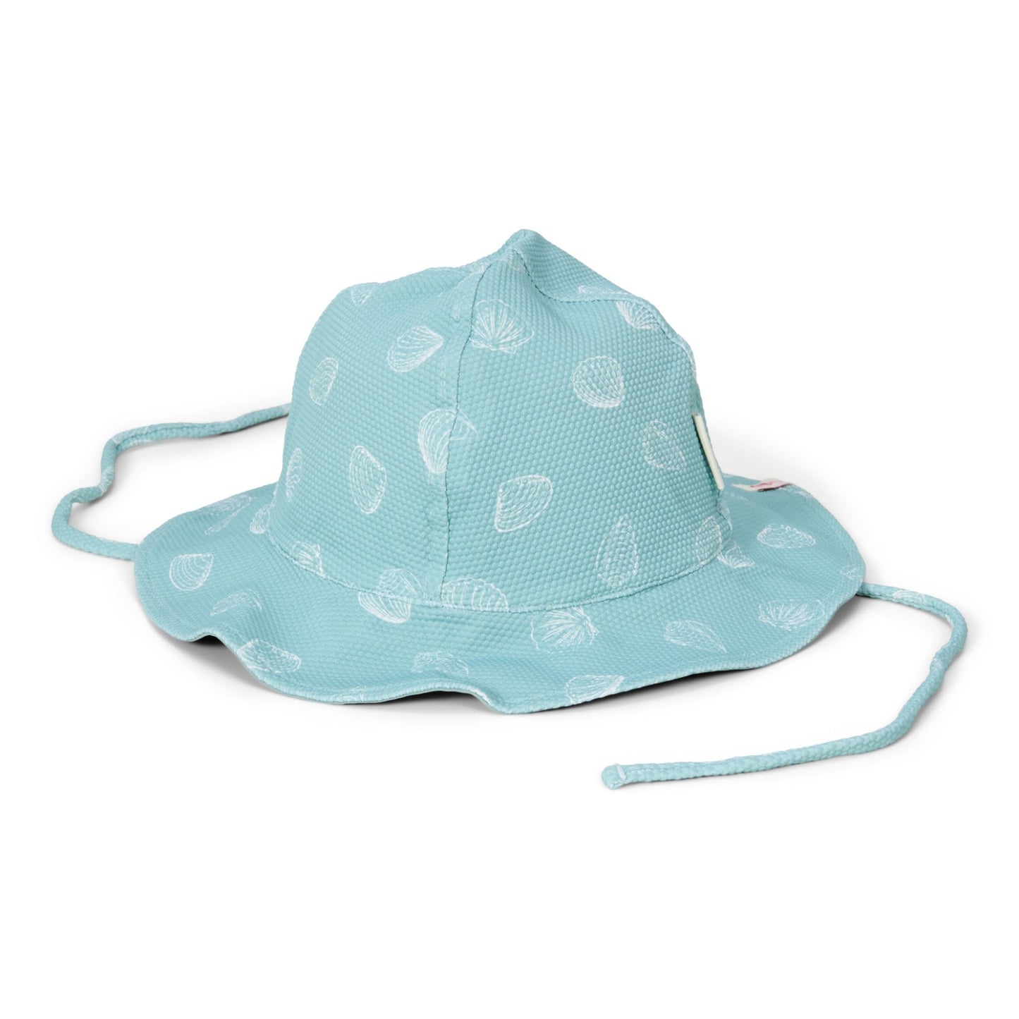 LITTLE DUTCH. Παιδικό καπέλο ήλιου διπλής όψης Ocean Treasures Surf Blue