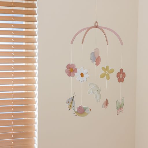 LITTLE DUTCH. Χαρτονένιο μόμπιλε Flowers & Butterflies FSC
