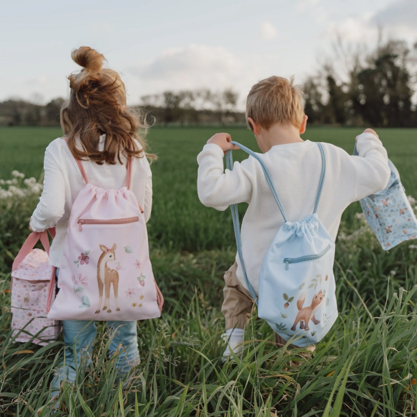 LITTLE DUTCH. Τσάντα γυμναστηρίου Forest Friends