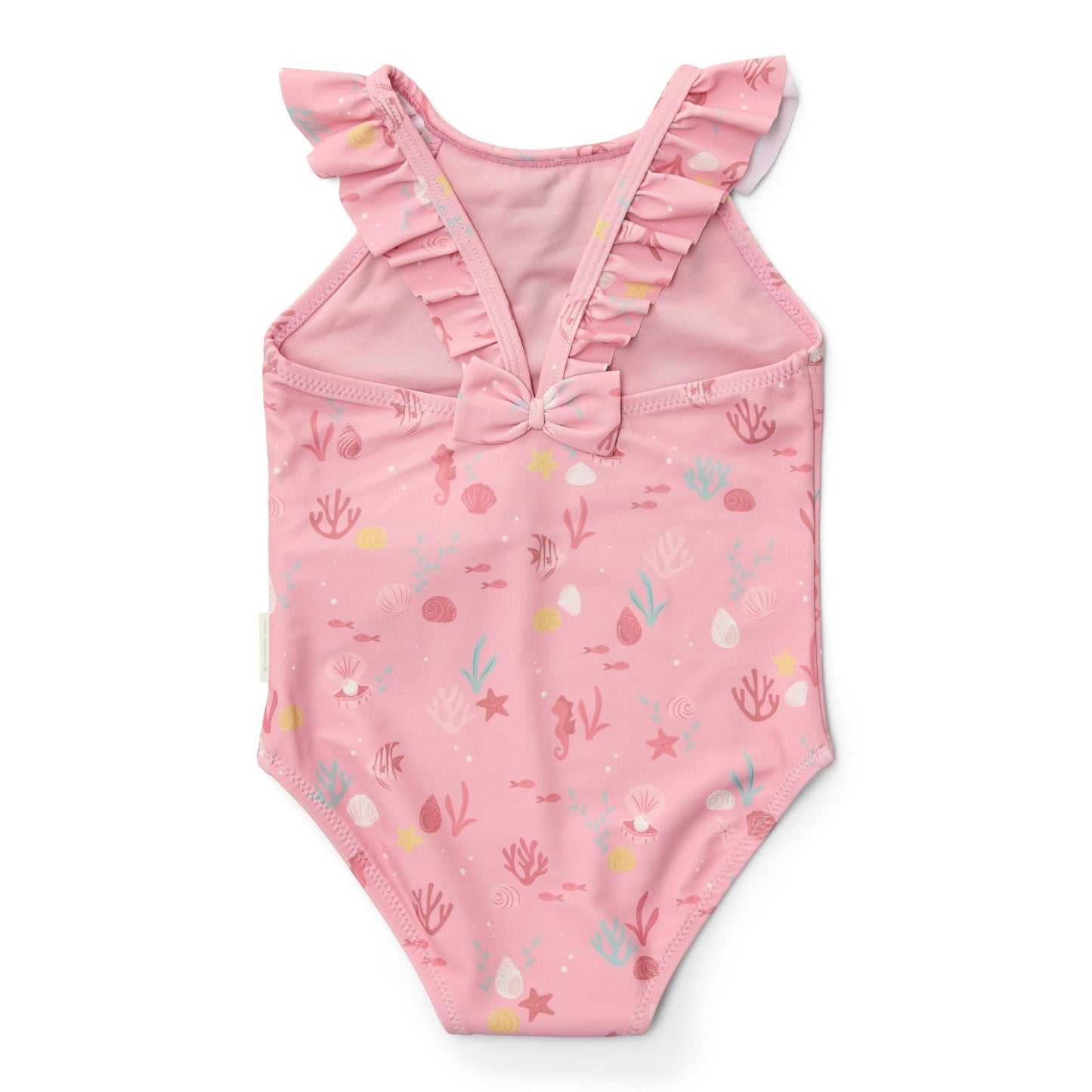LITTLE DUTCH. Ολόσωμο μαγιό με βολάν Ocean Treasures Multi-colour