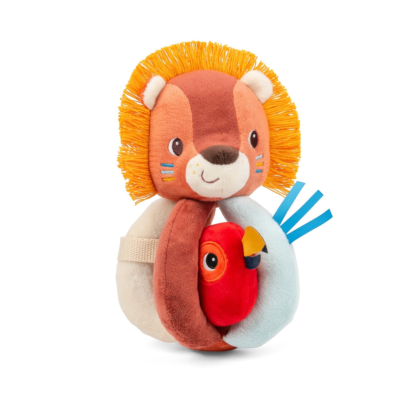 LILLIPUTIENS. Υφασμάτινη κουδουνίστρα με λαβές Jack