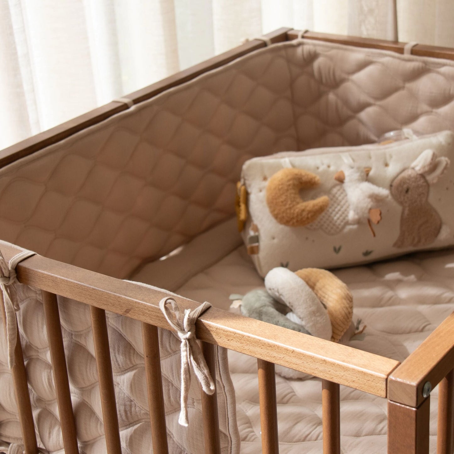 LITTLE DUTCH. Πάντα κούνιας Pure Soft Beige