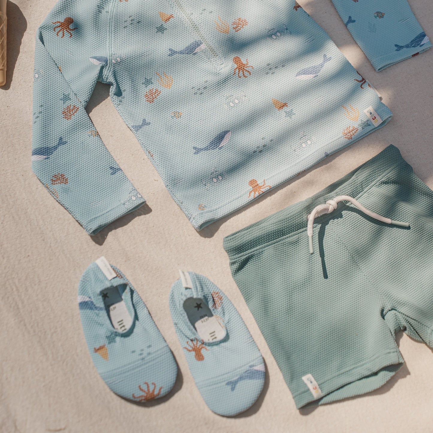 LITTLE DUTCH. Παιδικά παπουτσάκια θαλάσσης Ocean Friends