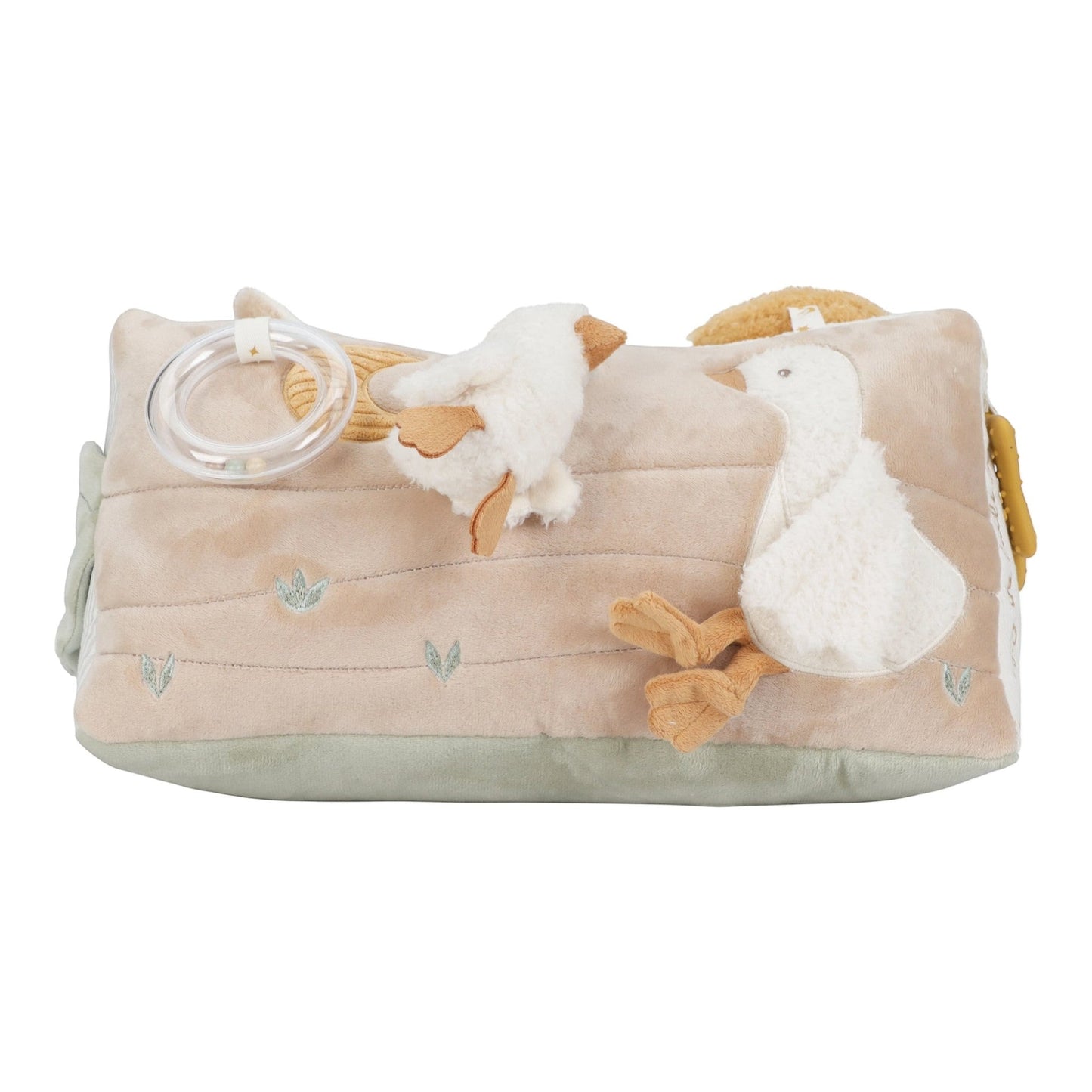 LITTLE DUTCH. Υφασμάτινο τρίγωνο δραστηριοτήτων Newborn Naturals GRS