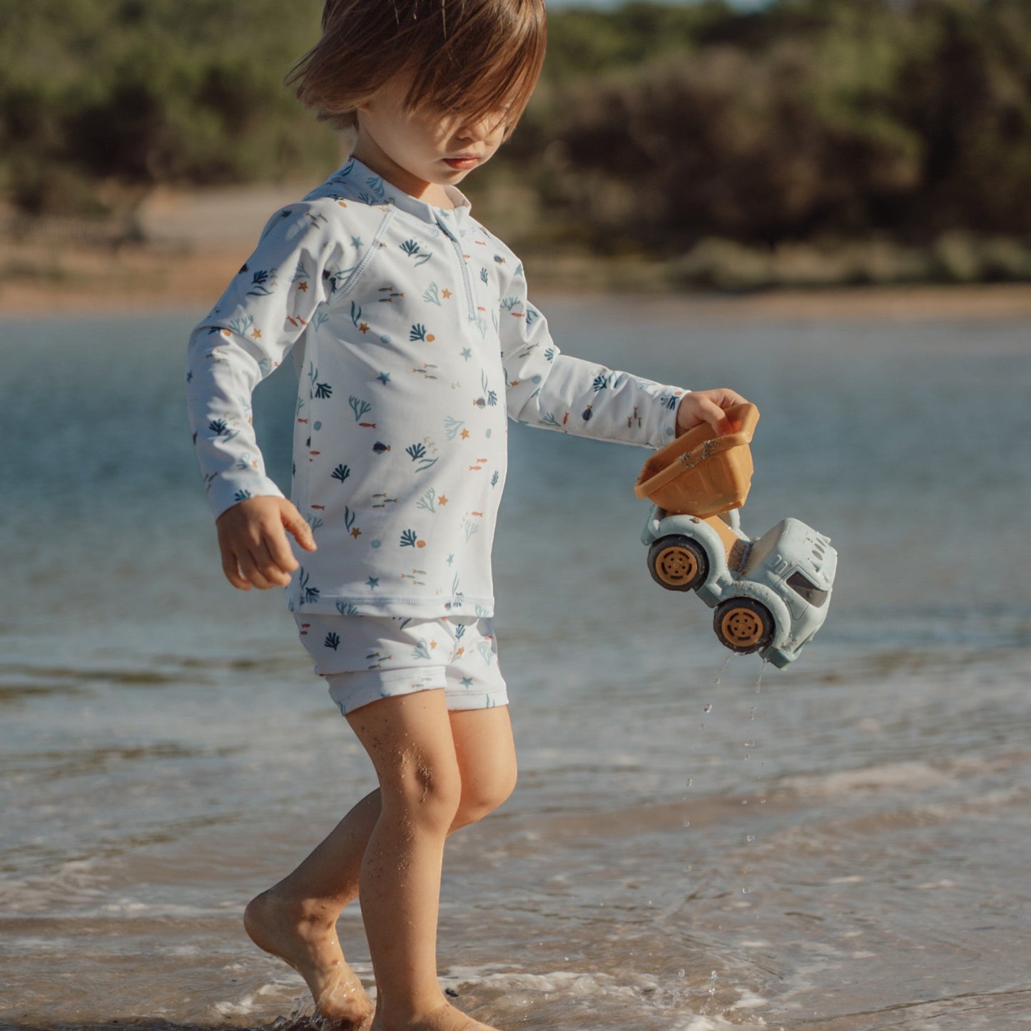 LITTLE DUTCH. Φορτηγάκι Ocean Dreams Μπλε 17 εκ.