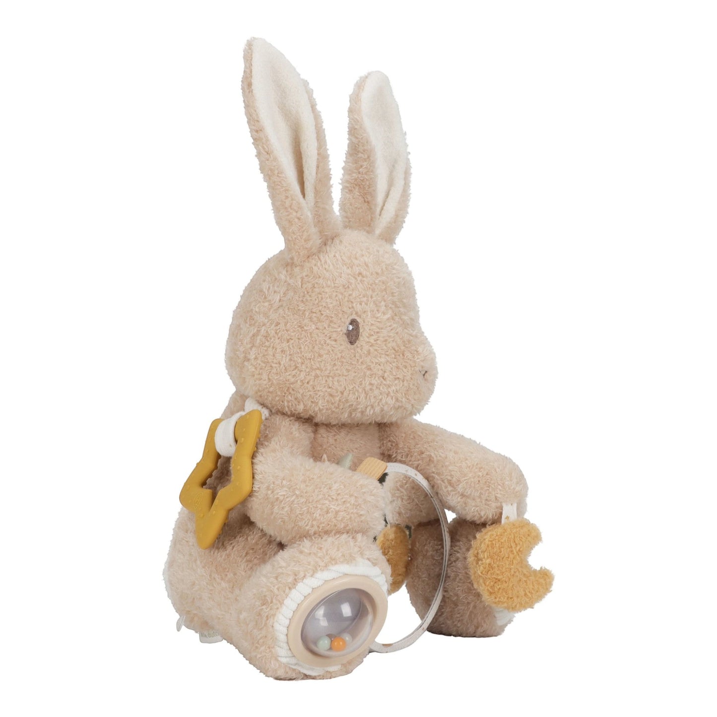 LITTLE DUTCH. Υφασμάτινο κουνελάκι δραστηριοτήτων Baby Bunny GRS