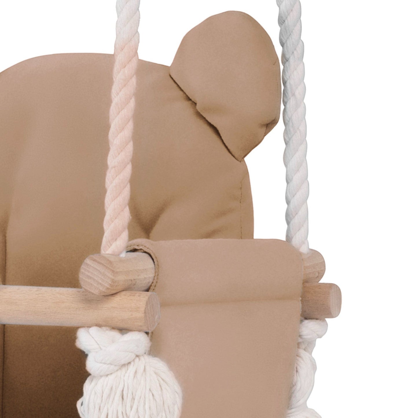 PLUSH NEST. Βρεφική κούνια Teddy Bear Velvet Beige