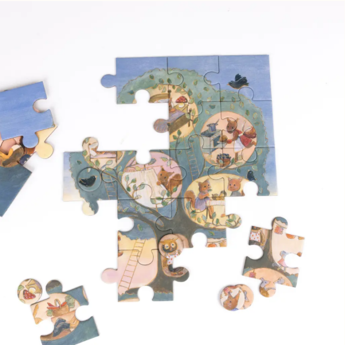 Egmont Toys. Παζλ Δεντρόσπιτο Σκίουρος – Squirrel Tree Puzzle