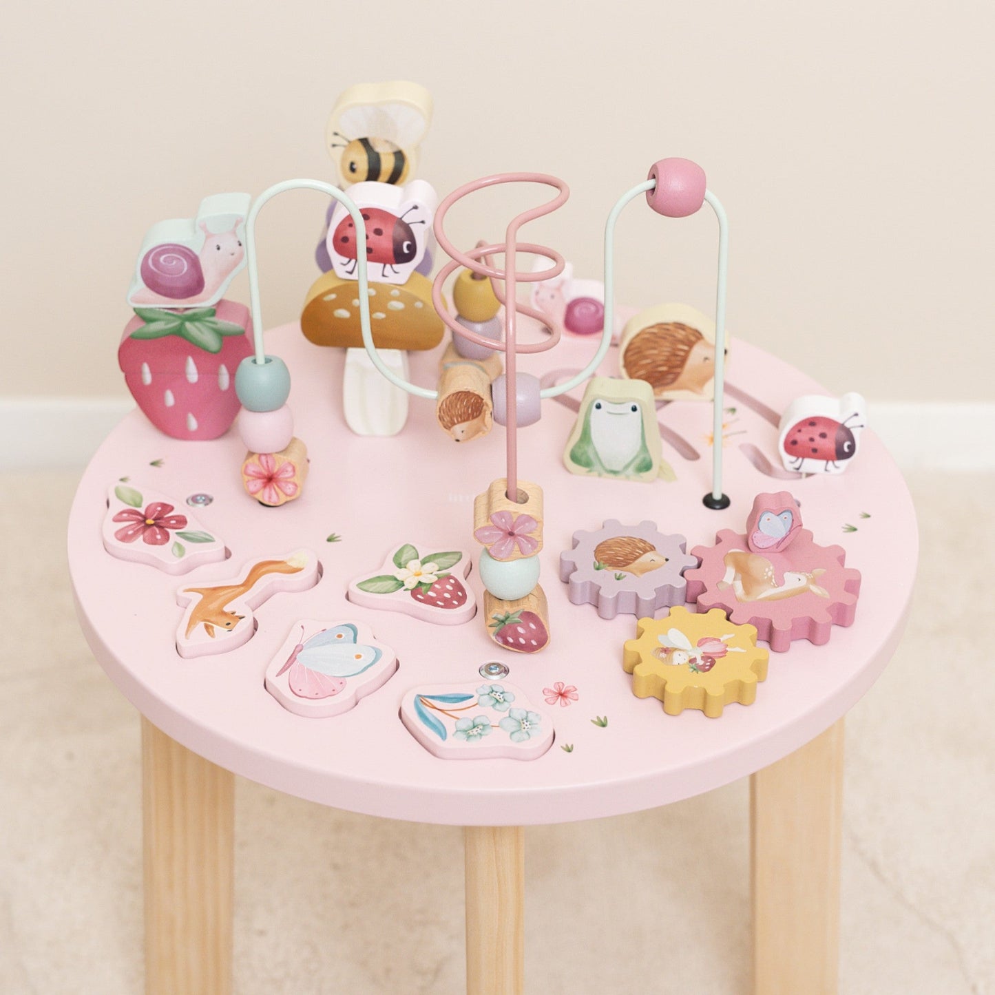 LITTLE DUTCH. Ξύλινο τραπέζι δραστηριοτήτων Fairy Garden FSC
