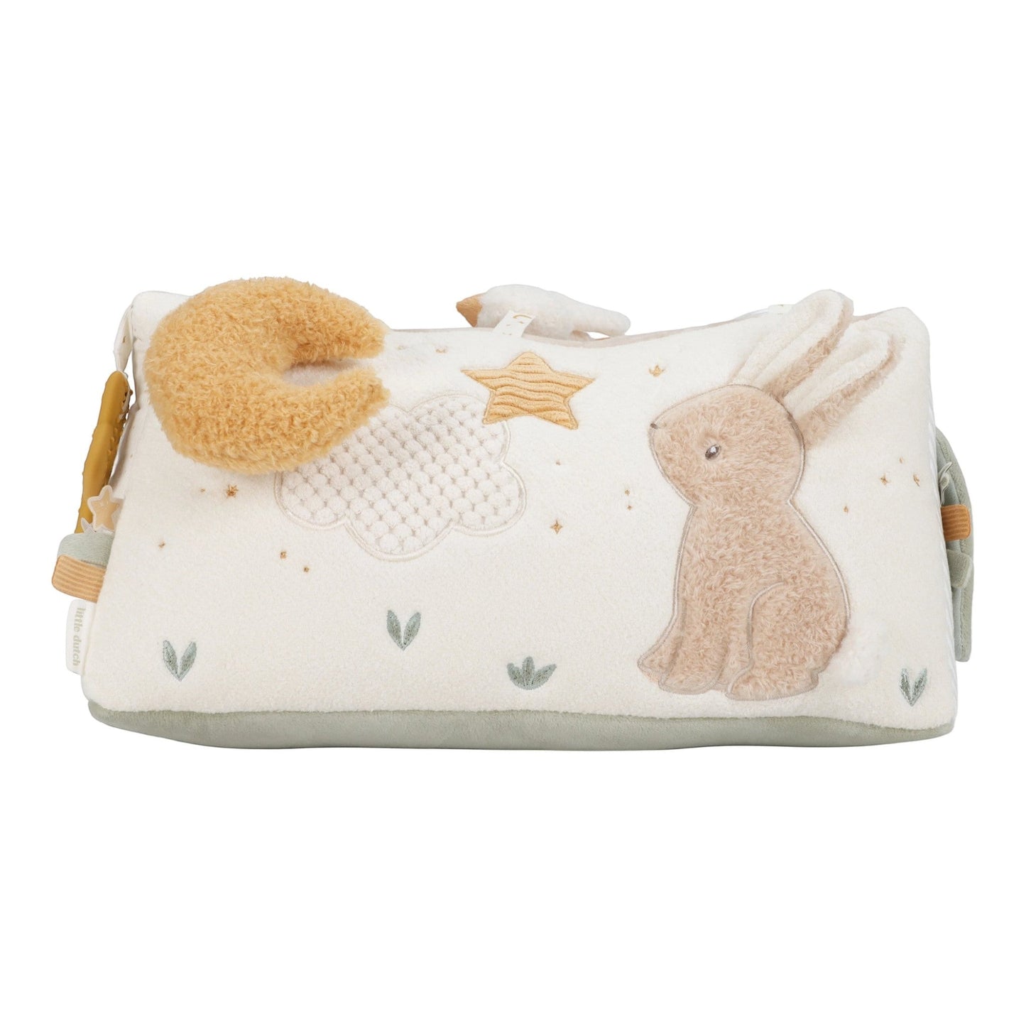 LITTLE DUTCH. Υφασμάτινο τρίγωνο δραστηριοτήτων Newborn Naturals GRS