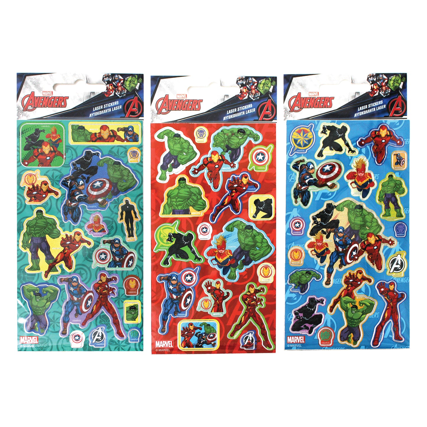 GIM. STICKER LASER AVENGERS