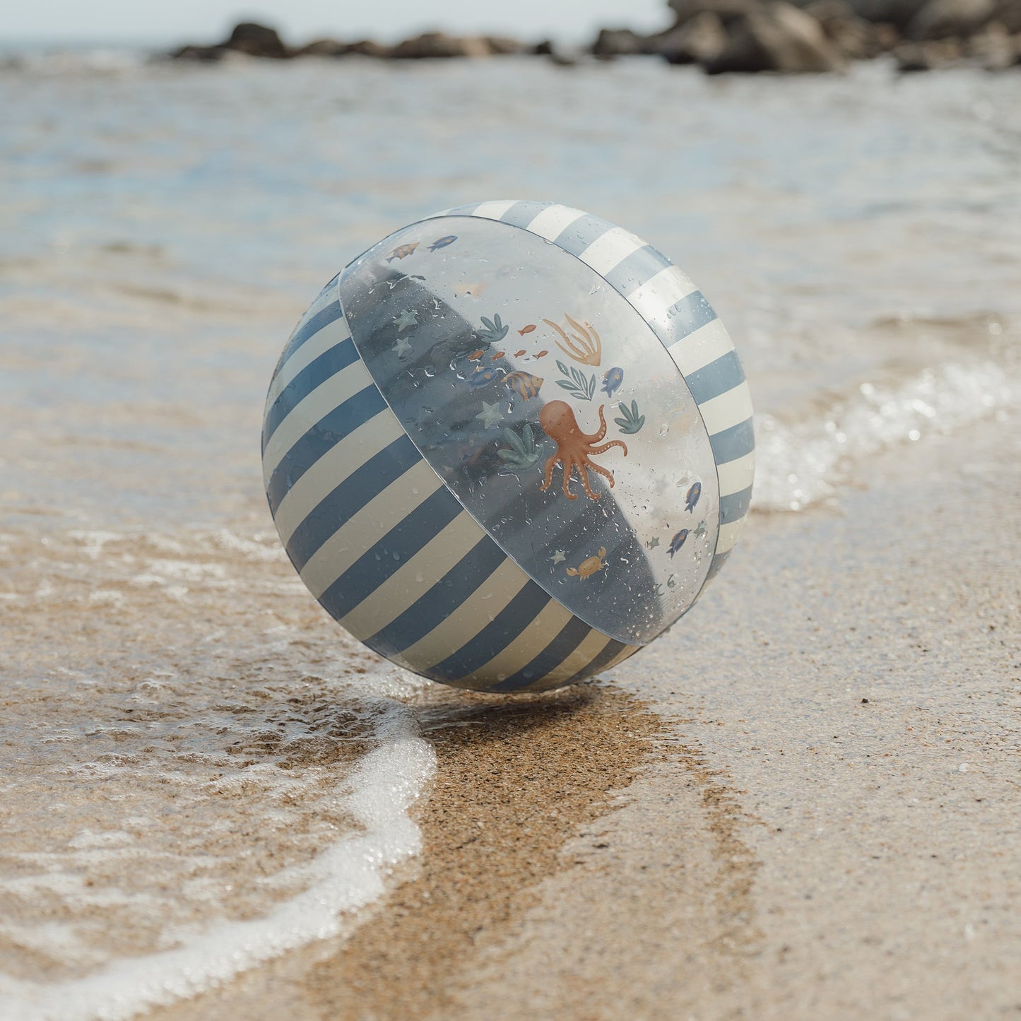 LITTLE DUTCH. Μπάλα παραλίας Ocean World Μπλε (35 εκ.)