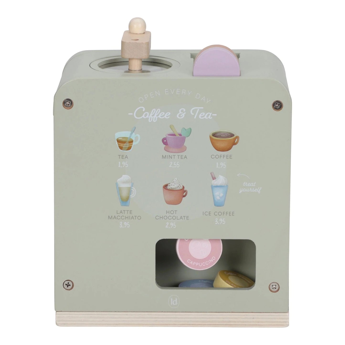 LITTLE DUTCH. Ξύλινη μηχανή εσπρέσσο FSC