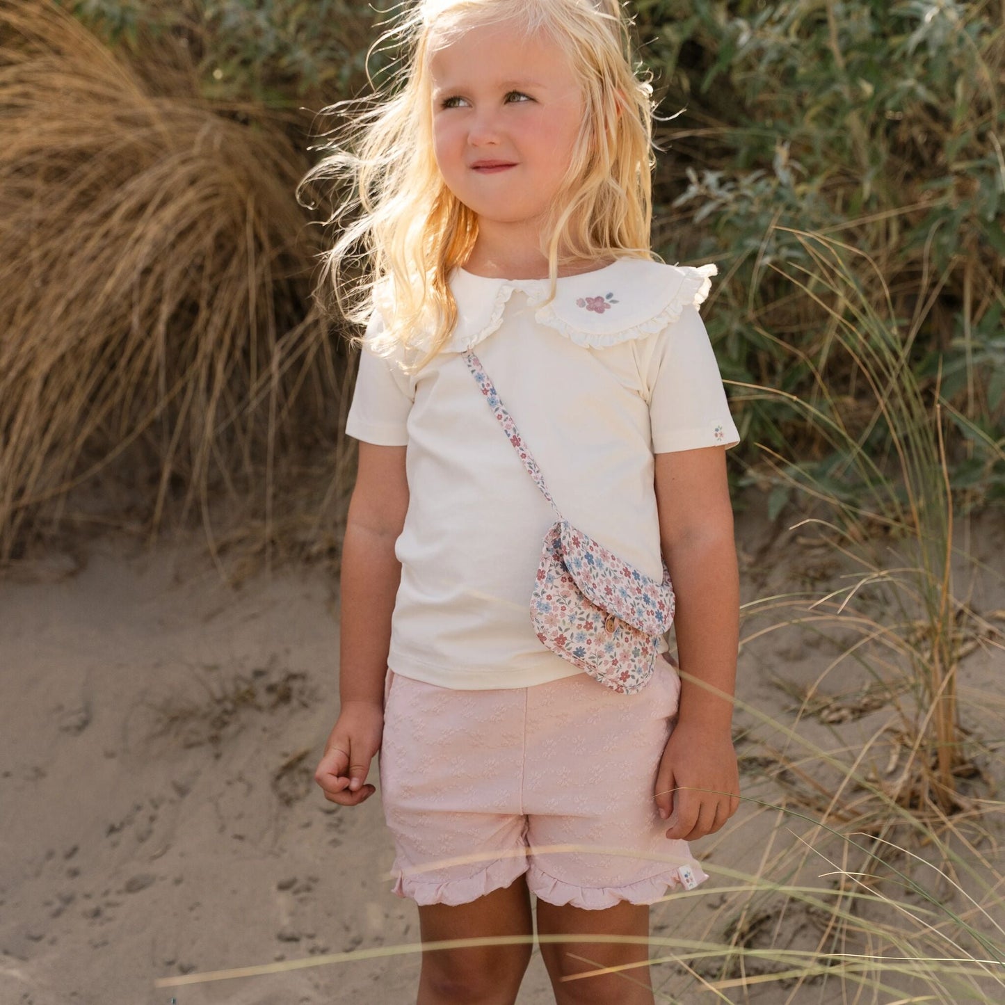 LITTLE DUTCH. Παντελονάκι κοντό Fairy Pink