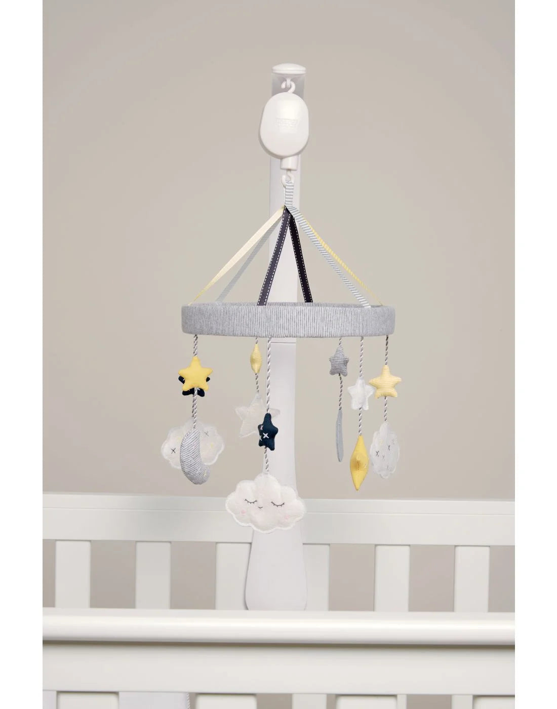 Mamas & Papas. Παιδικό Μουσικό Mobile Cloud White - Grey