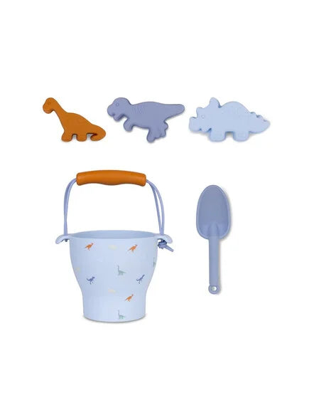 Swim Essentials: Σετ με παιχνίδια άμμου σε πουγκί -Dinosaurs