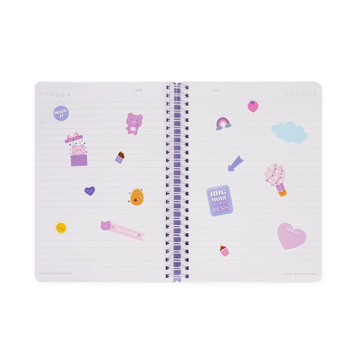 Legami. Spiral Notebook A5 TEDDY BEAR