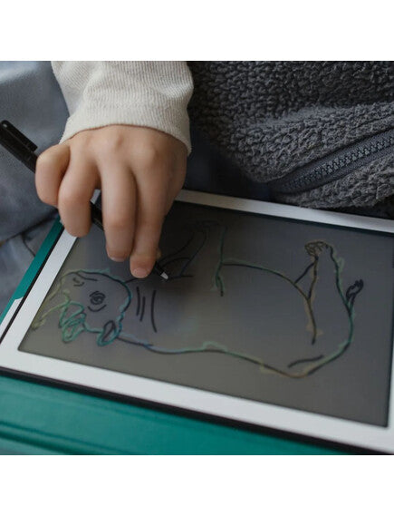 KIDYWOLF: Tablet ζωγραφικής με οθόνη LCD (30 κάρτες)- Animals Around The World