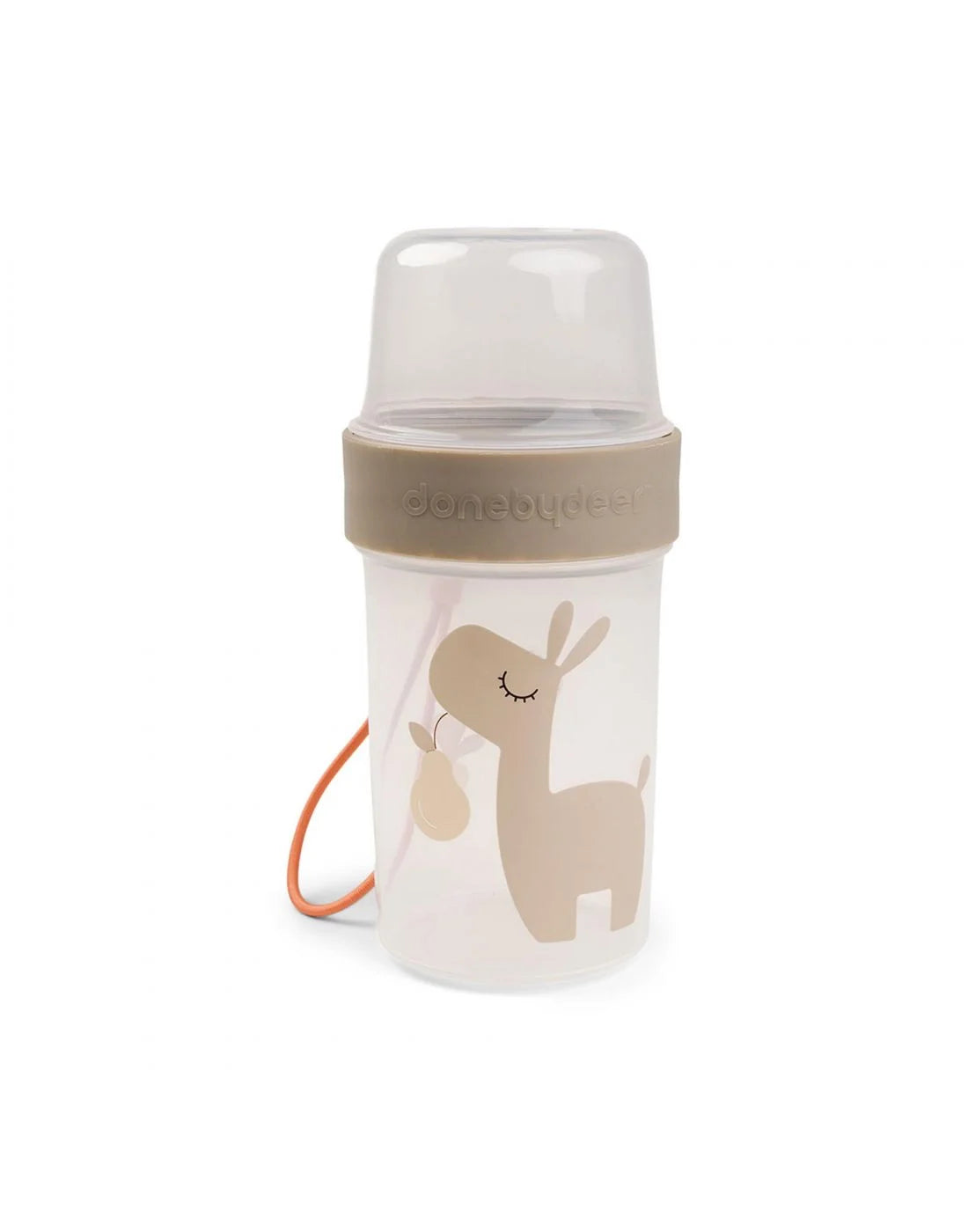 Done By Deer. Παιδικό Δοχείο Φαγητού 2 WAY lalee sand 150 ml-320 ml