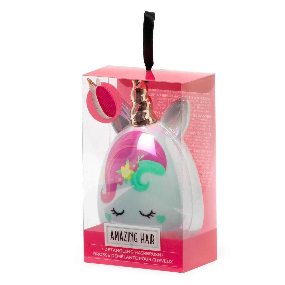 Legami Unicorn Detangling Hairbrush - Amazing Hair