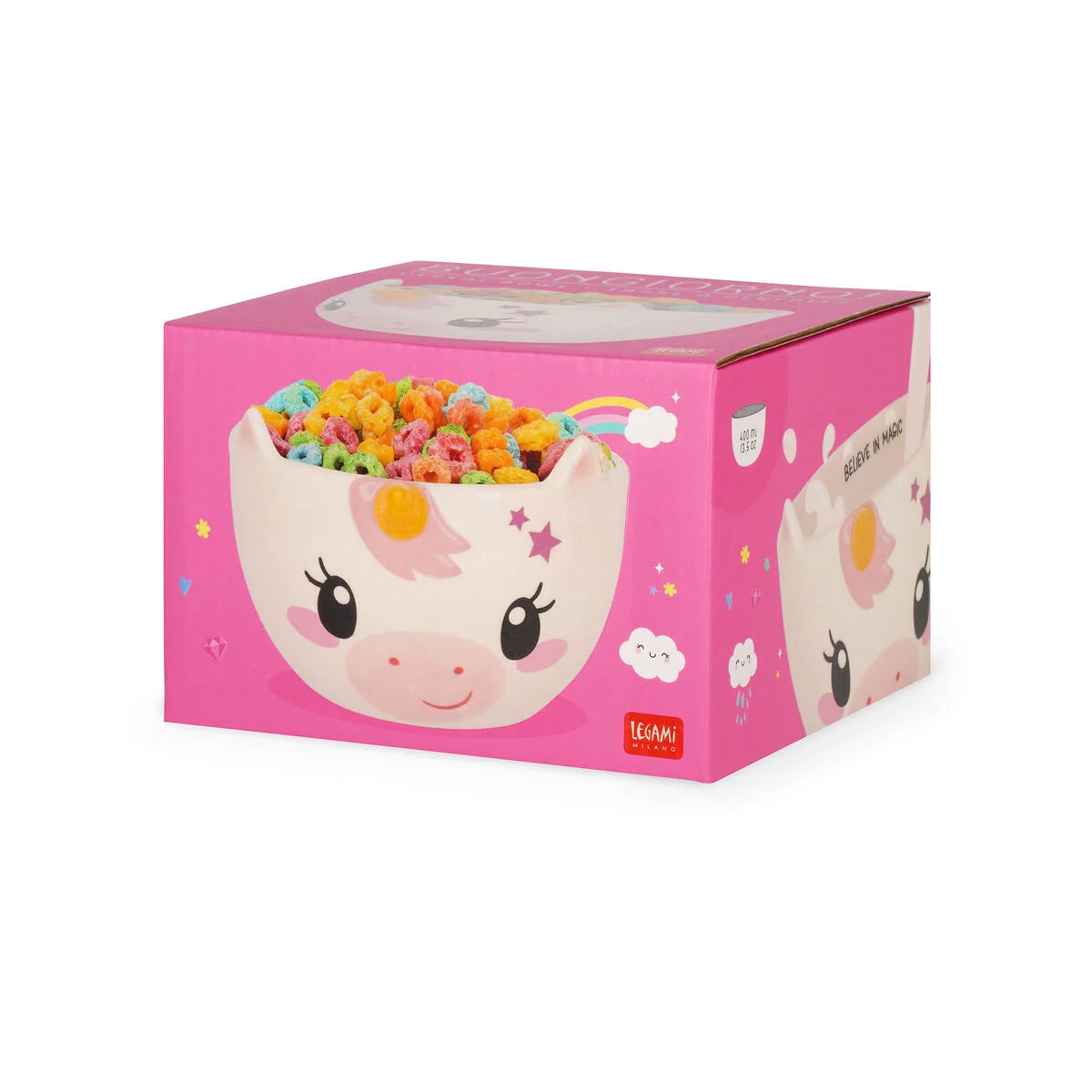 Legami. Stoneware Cereal Bowl - Unicorn - Buongiorno!