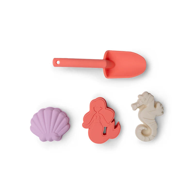 Swim Essentials: Σετ των 5τμχ με παιχνίδια άμμου σε πουγκί - shell tastic