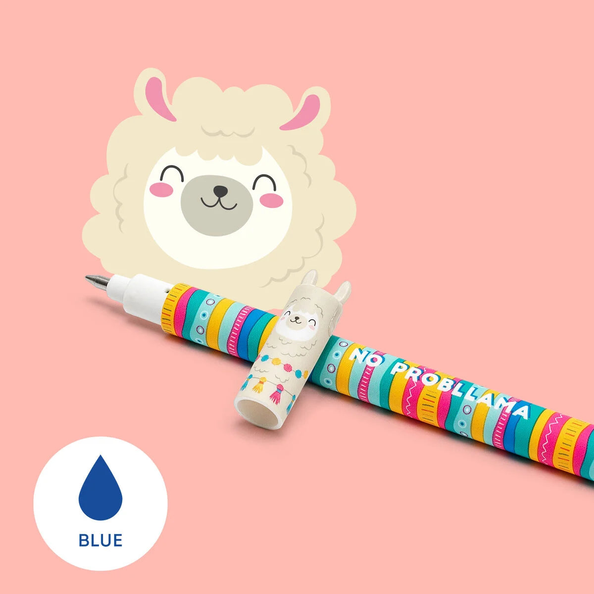 Legami "No Probllama" Llama Erasable Gel Pen - Erasable Pen