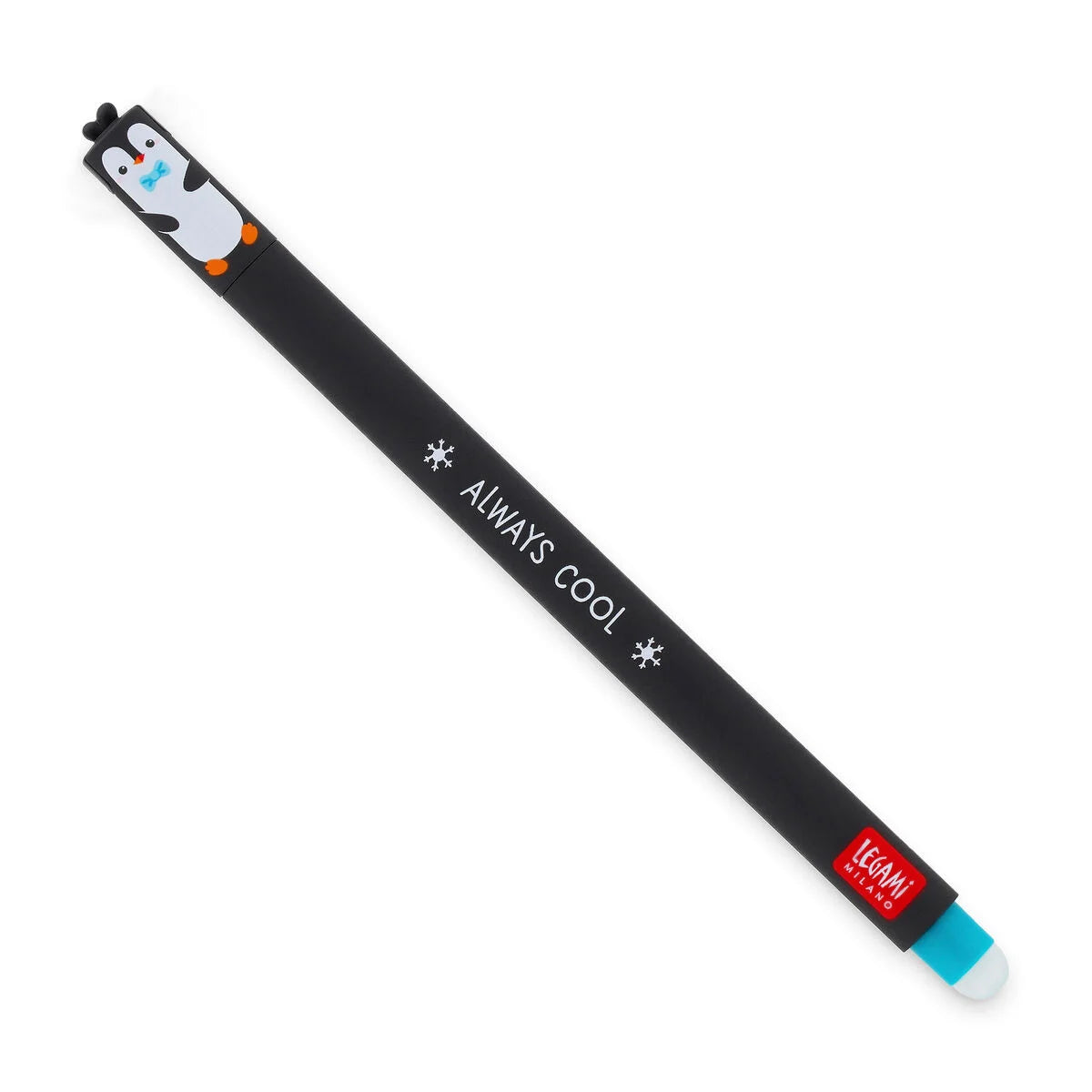 Legami"Always Cool" Penguin Erasable Gel Pen - Erasable Pen