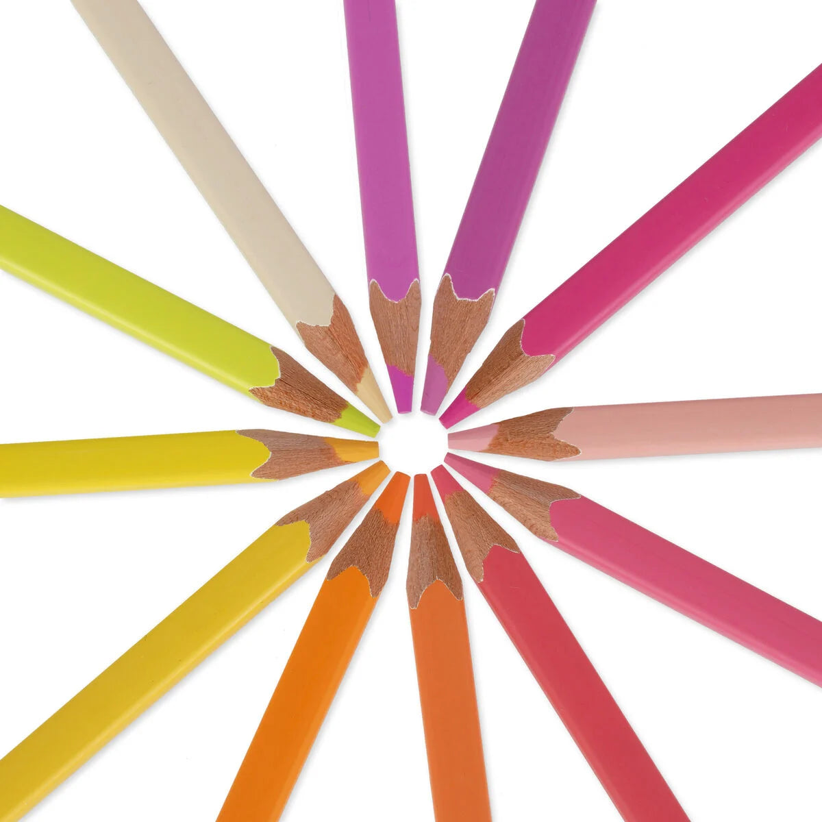 Legami Set of 12 Colouring Pencils in Sunset Palette - Live Colourfully