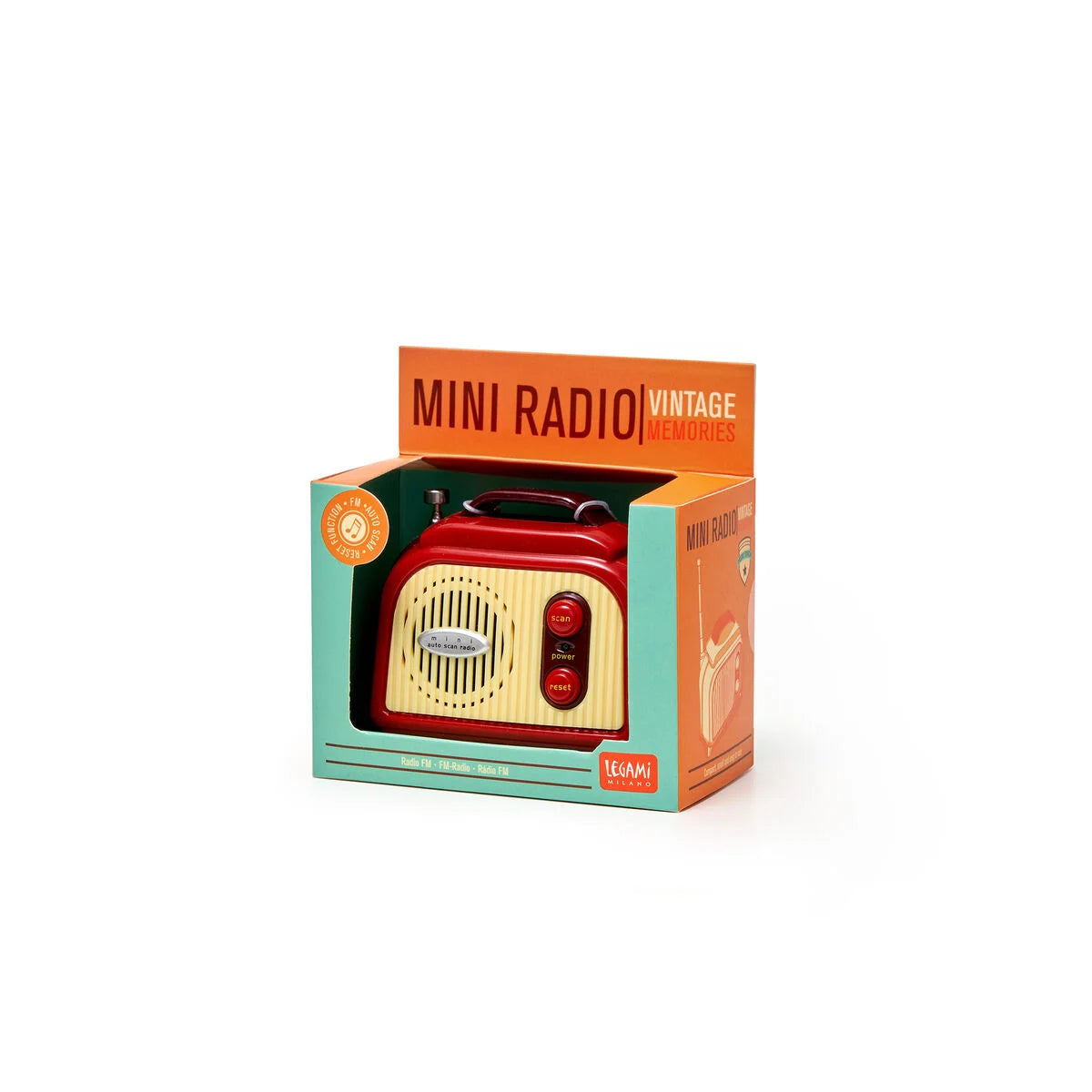 Legami. Portable Mini Radio