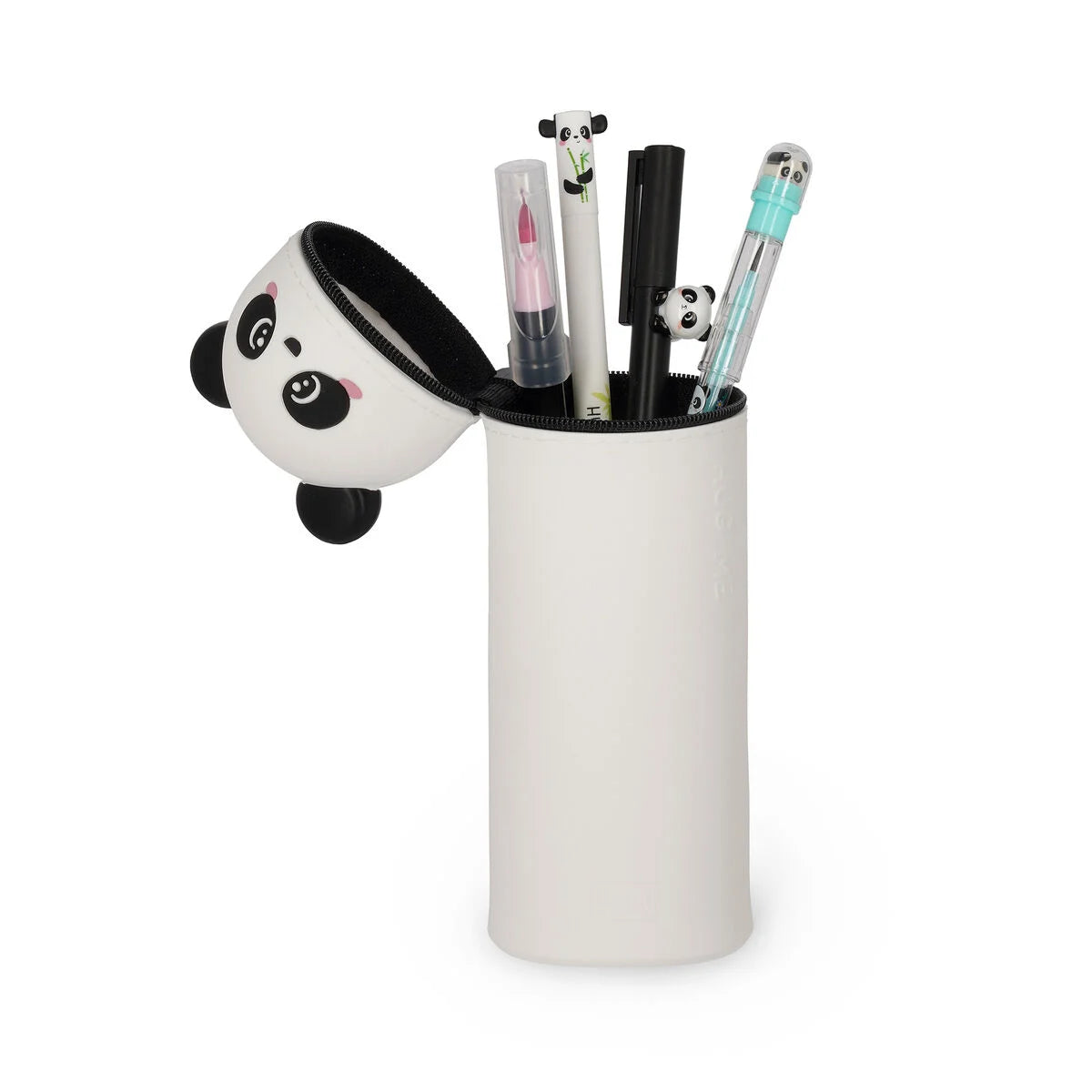 LEGAMI Κασετίνα Σιλικόνης 2 σε 1 Kawaii Panda