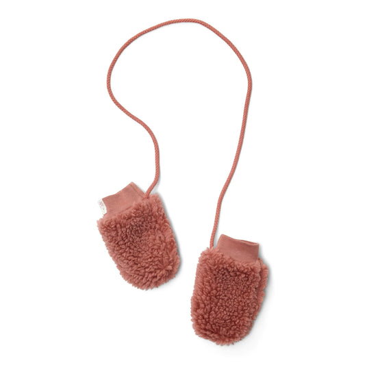 LITTLE DUTCH. Γαντάκια teddy Pink Blush
