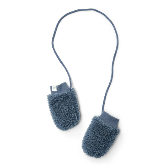 LITTLE DUTCH. Γαντάκια teddy Stone Blue