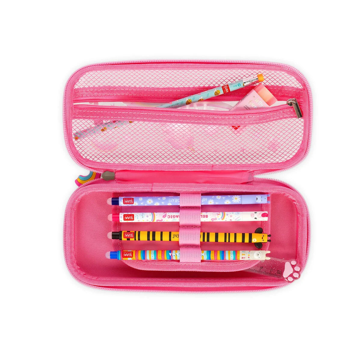Legami Unicorn Rigid Transparent Pencil Case - WonderWow