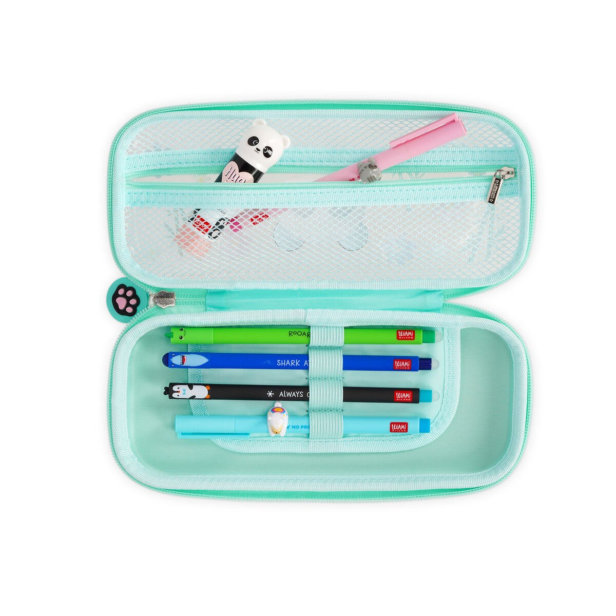 Panda Rigid Transparent Pencil Case - WonderWow