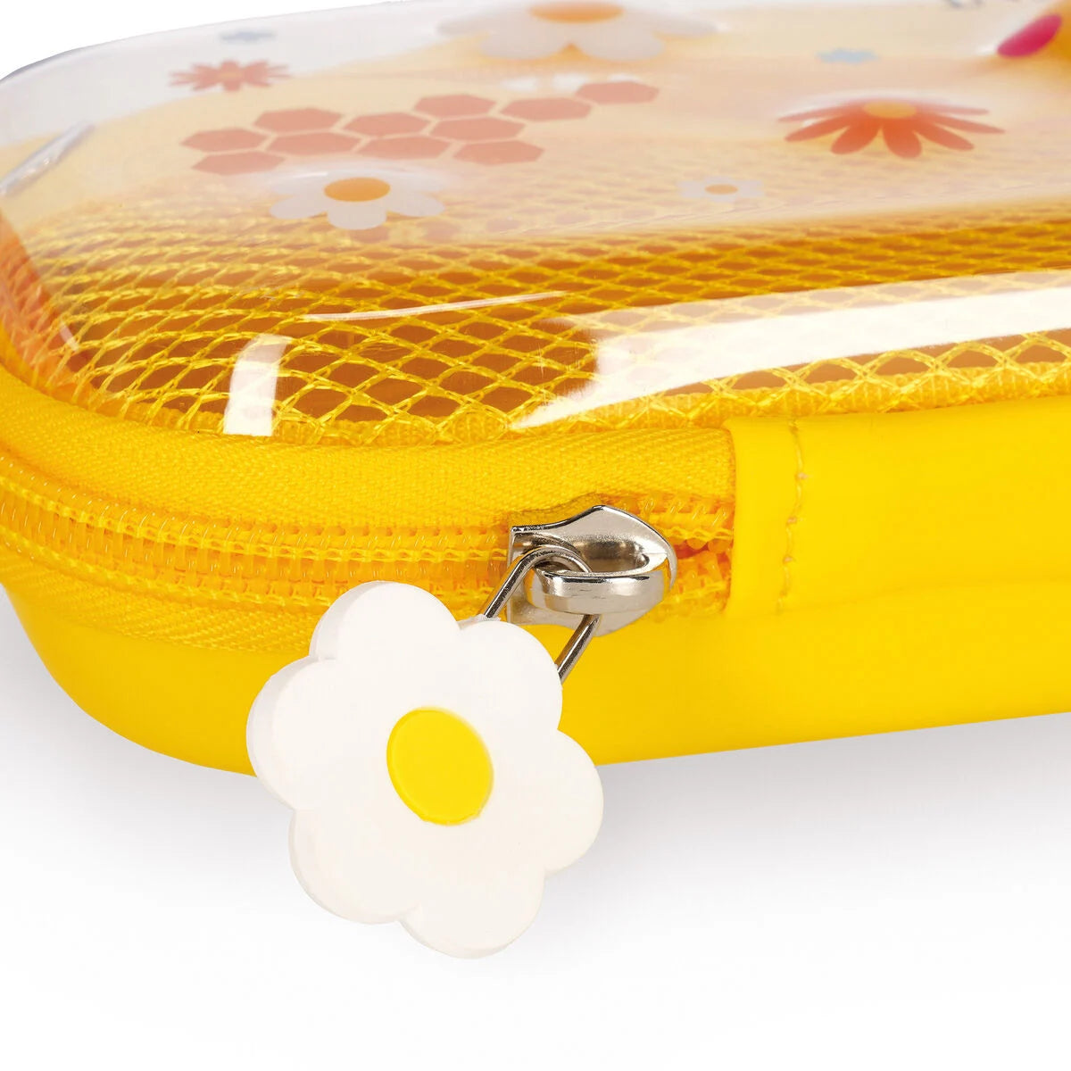 Legami Plush – Bee Rigid Transparent Pencil Case - WonderWow