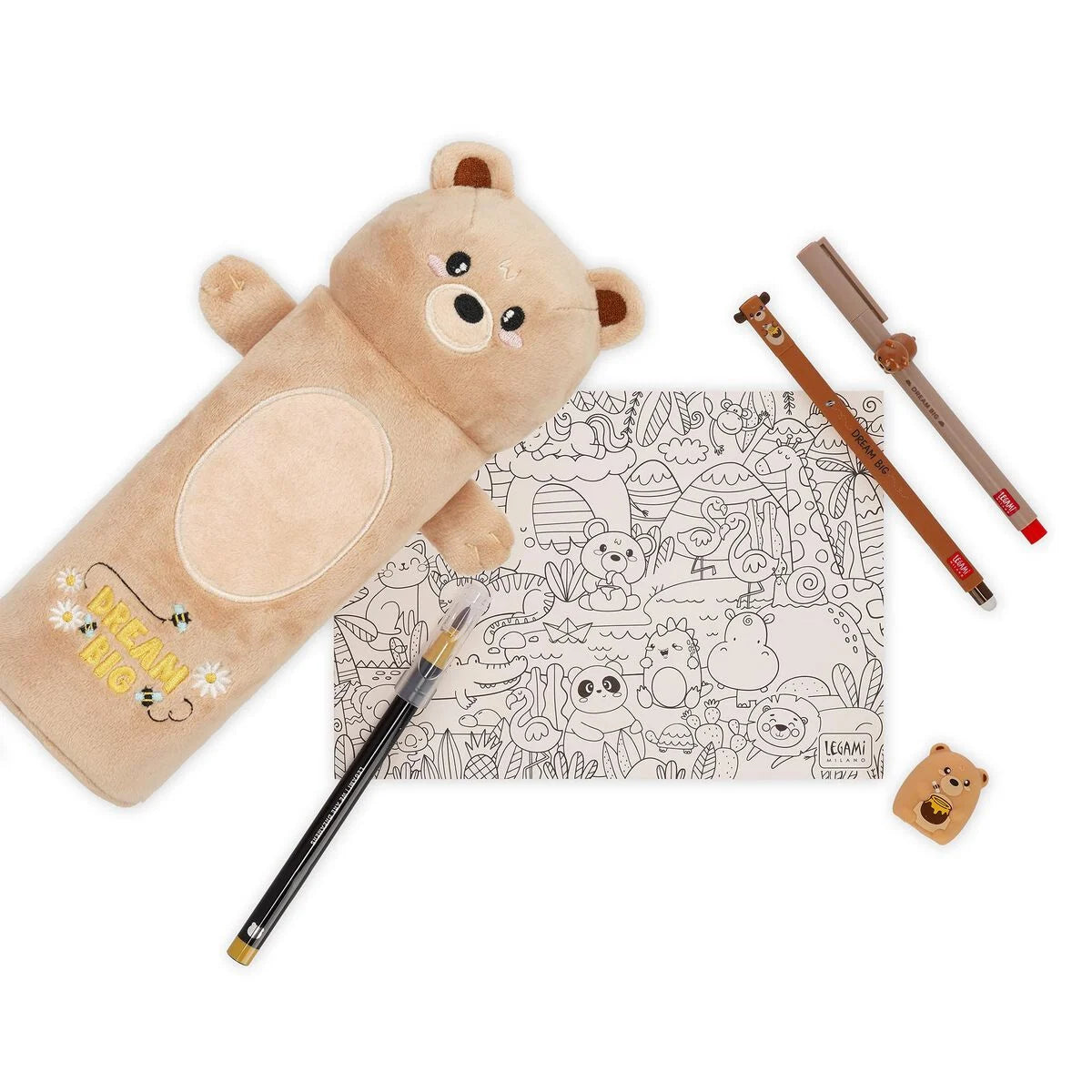 Legami. Κασετίνα Teddy Bear "Dream Big" Soft Plush