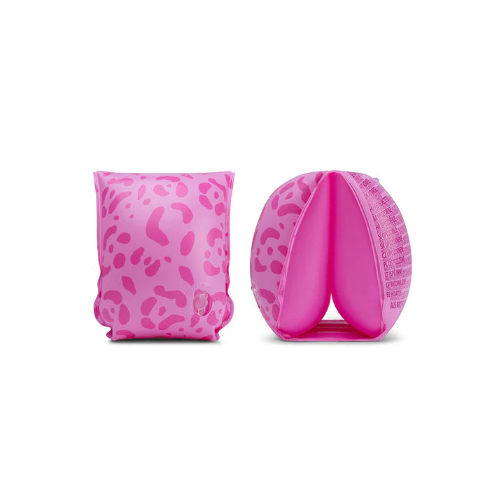 Swim Essentials: Μπρατσάκια για παιδιά από 2-6 ετών - "pink leopard "