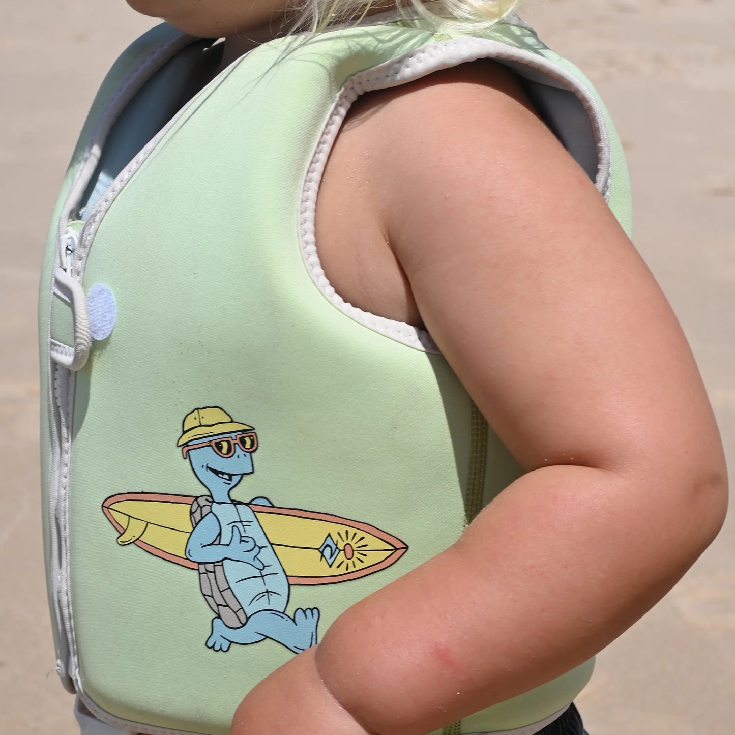 SunnyLife. Γιλέκο Κολύμβησης Shred Turtle Aqua 3-6y