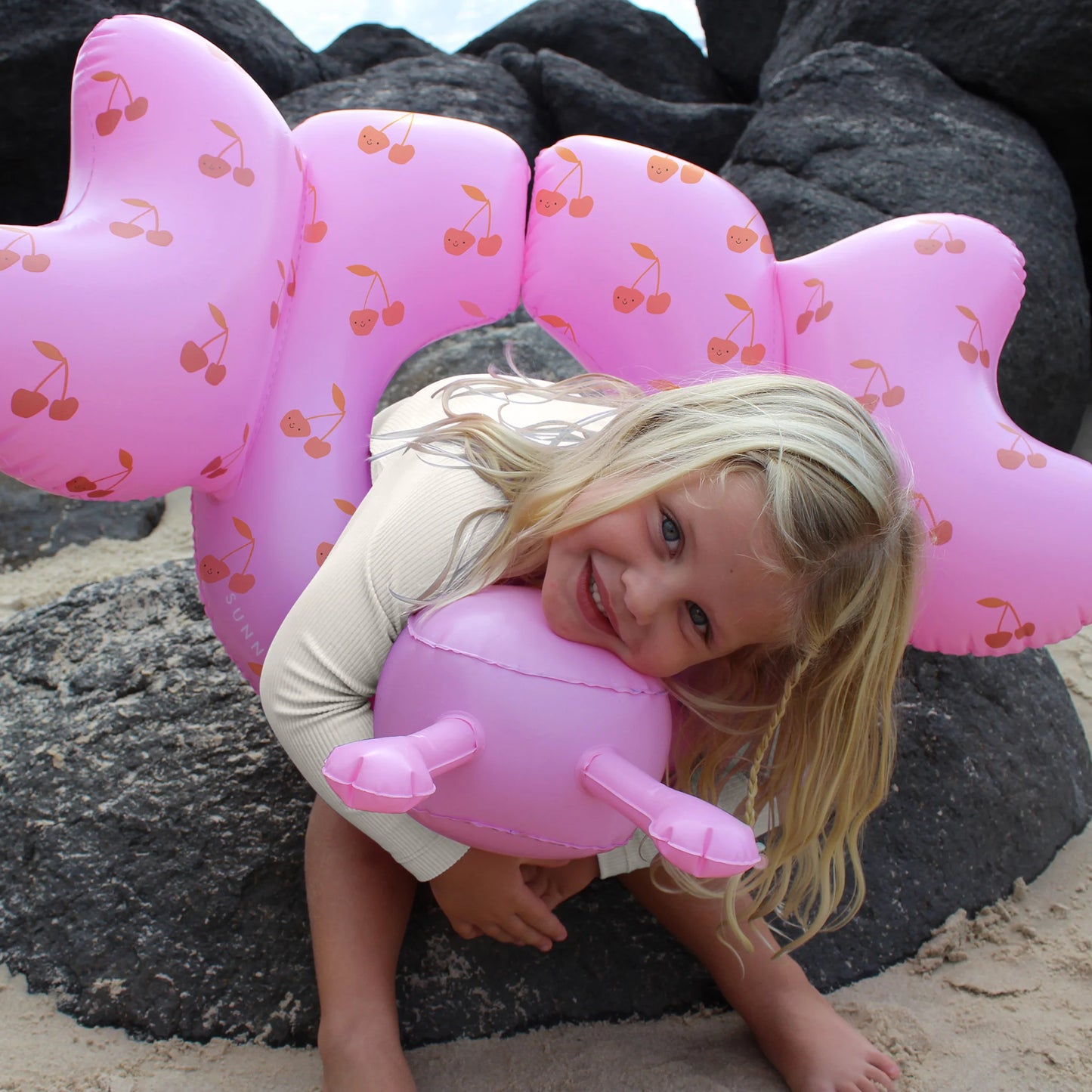 SunnyLife. Σωσίβιο Παιδικό Cotton Candy Cherry