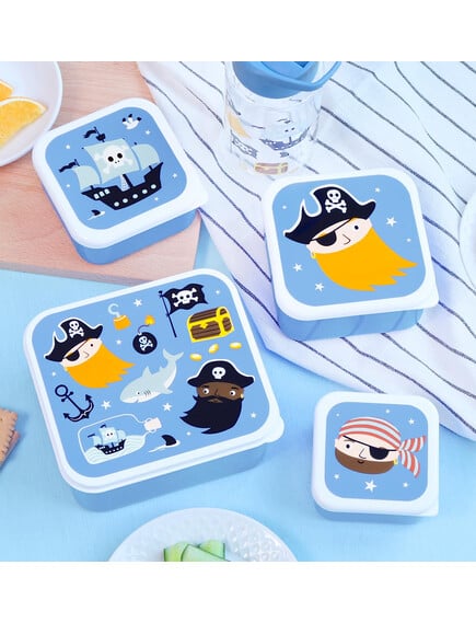 A little lovely company: Σετ 4 δοχεία φαγητού Lunch & Snack Box