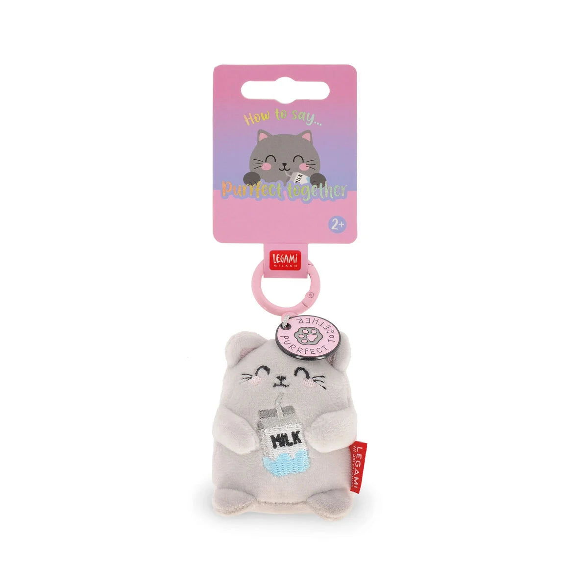 Legami Plush – Super Soft Tiny Kitty Keyring